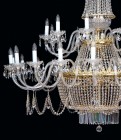 Skleněný luxusní lustr EL7444002 - detail 
