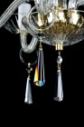 Lámparas de araña de cristal lisas L147CE - detalle