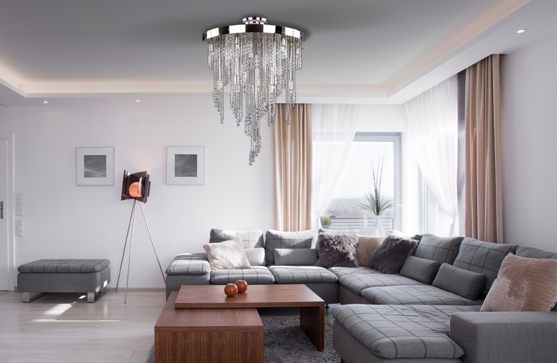 Moderné svietidlo do obývačky v modernom štýle L435CE