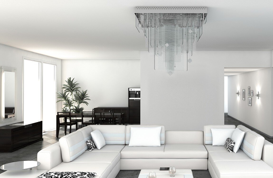 Moderné svietidlo do obývacej izby v modernom štýle LV083