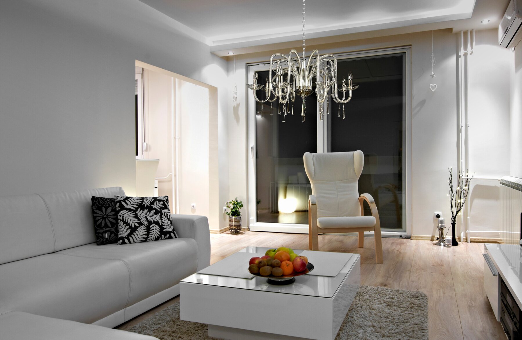 Krištáľový luster do obývačky v modernom štýle LW502080101