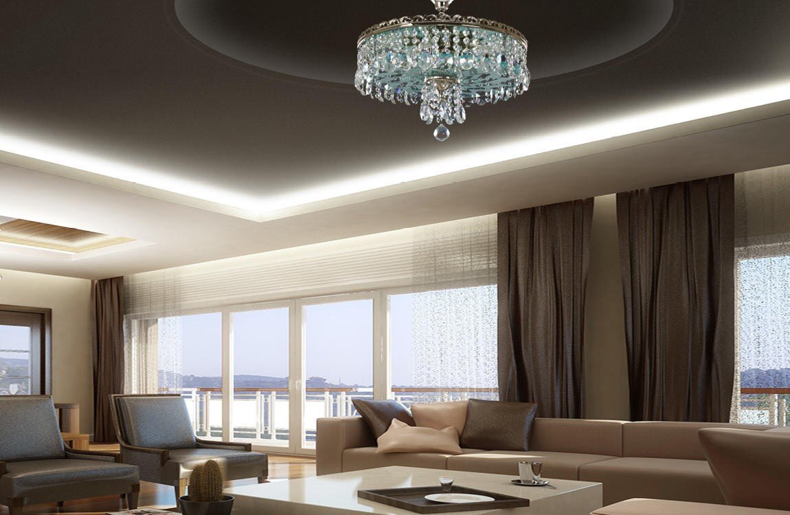 Потолочный светильник для гостиной в провансальском стиле EL707602