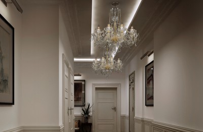 Lámpara de araña de cristal para el vestíbulo de la casa LUCH10