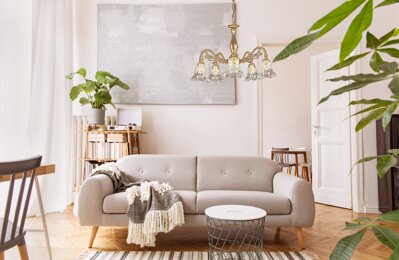 Modern chandelier for the modern living room in scandinavian style L20001
